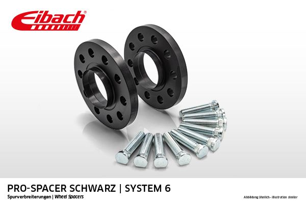 Pro Spacers Porsche 944 12.88-07.91 5x130 15mm Eibach Black