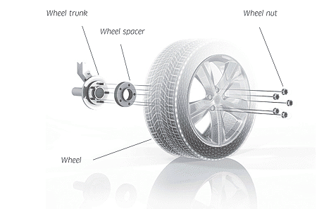Pro Spacers Subaru Impreza 12.00 -12.04 5x100 10mm Eibach